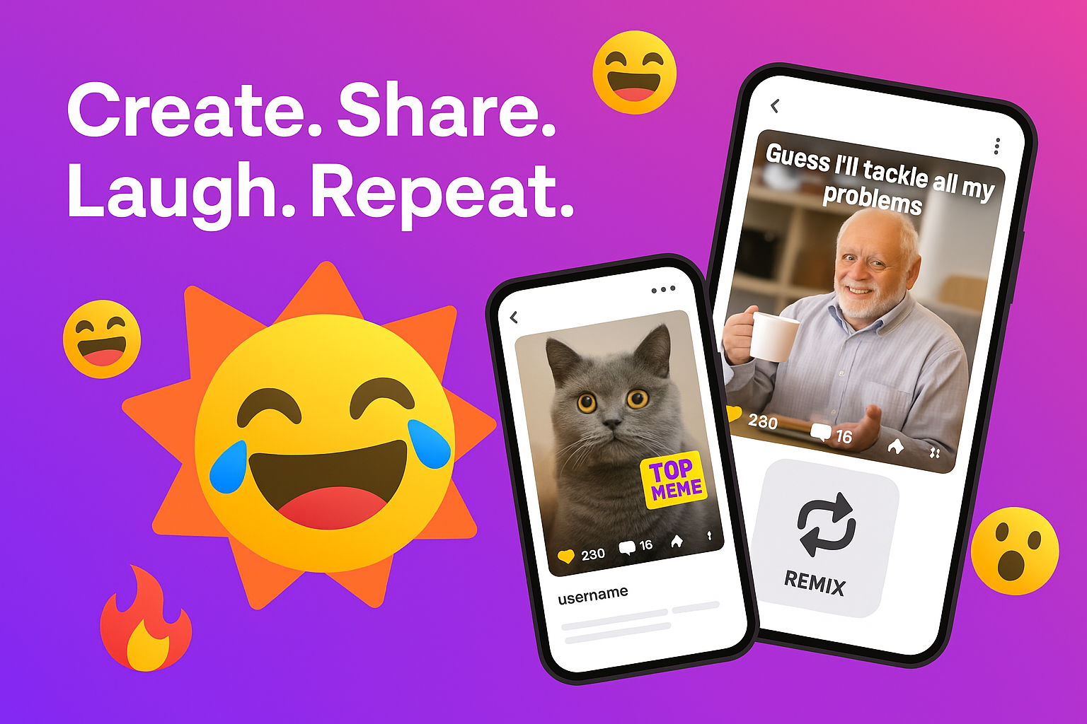 Memes Generator App